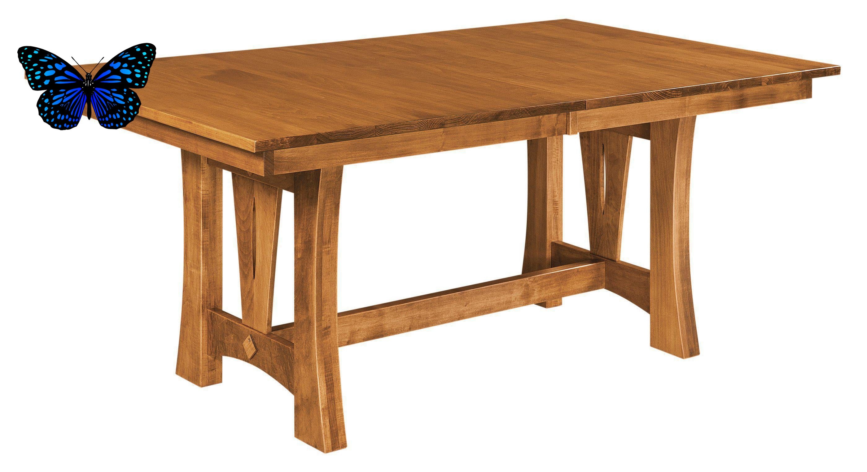 Amish Sierra Trestle Table