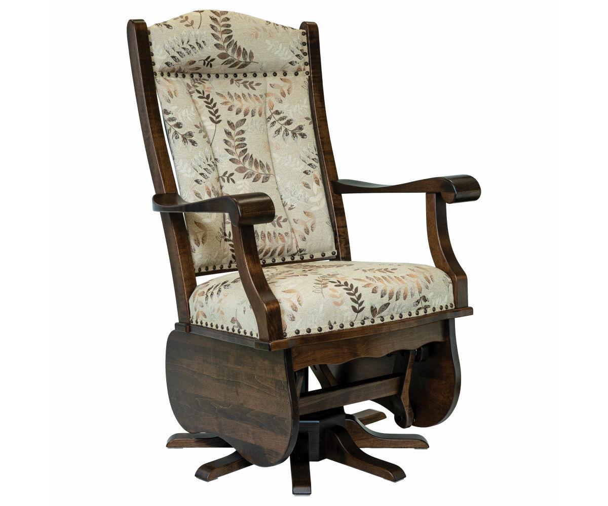 Amish Swivel Glider