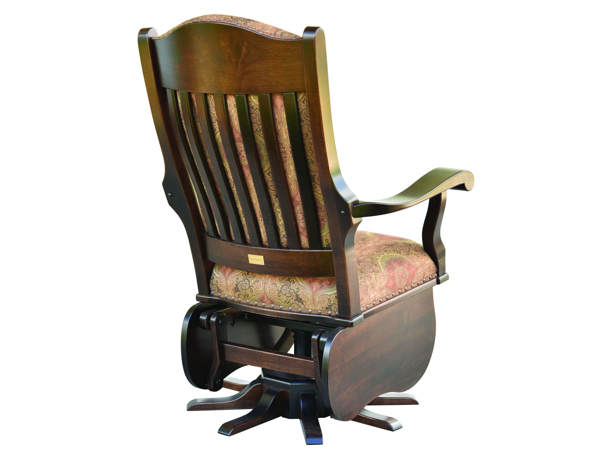 Amish Swivel Glider Wide