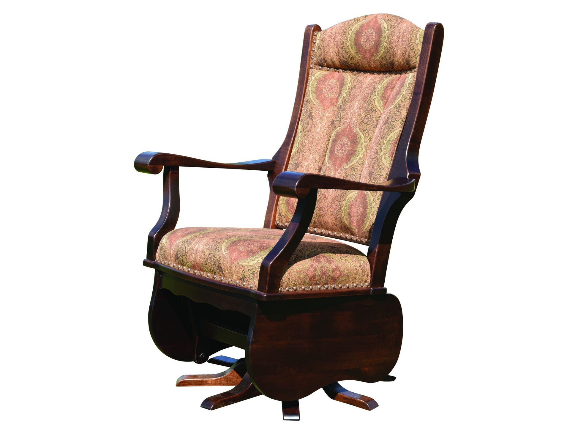 Amish Swivel Glider Wide