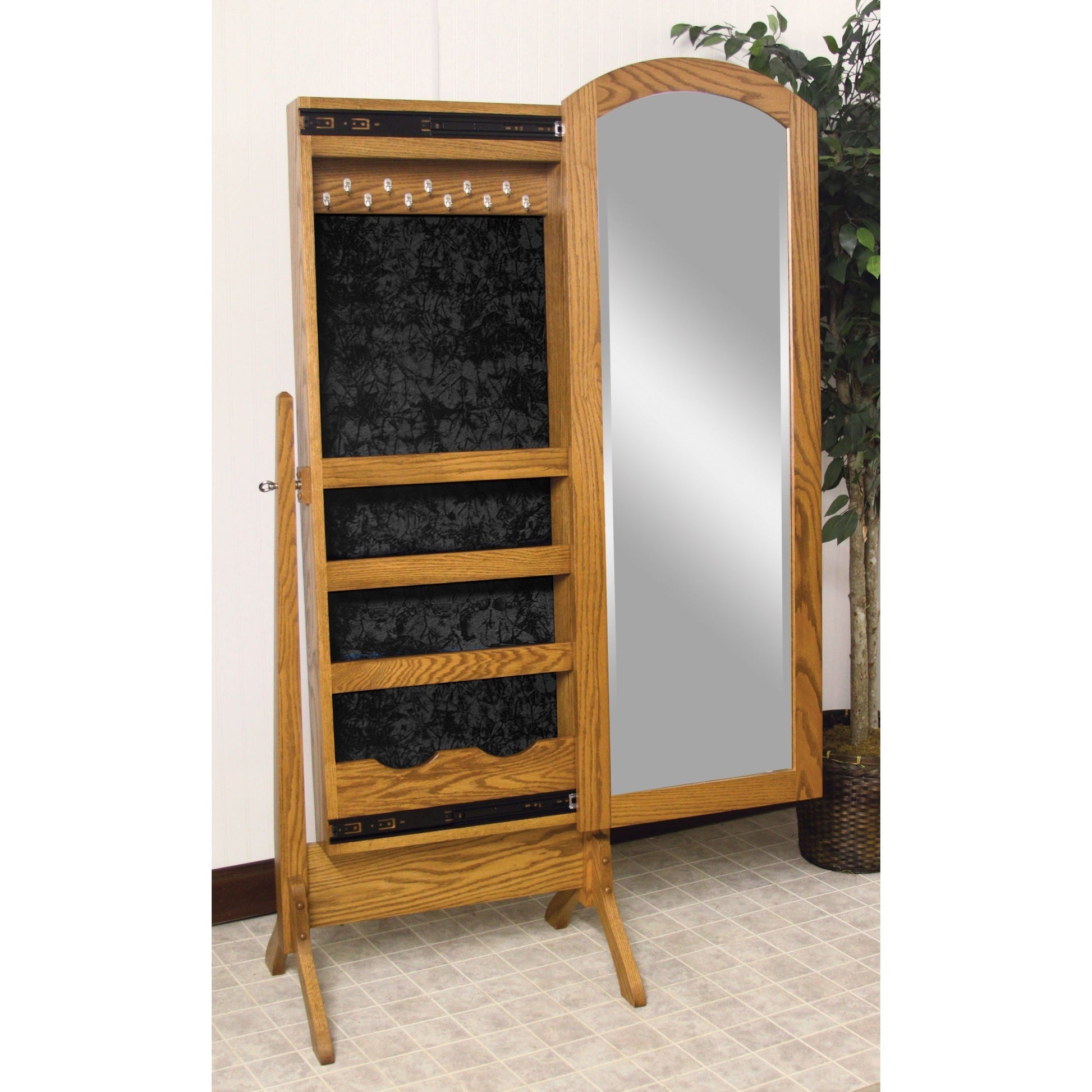 Tall Antique Shaker Jewerly Cheval