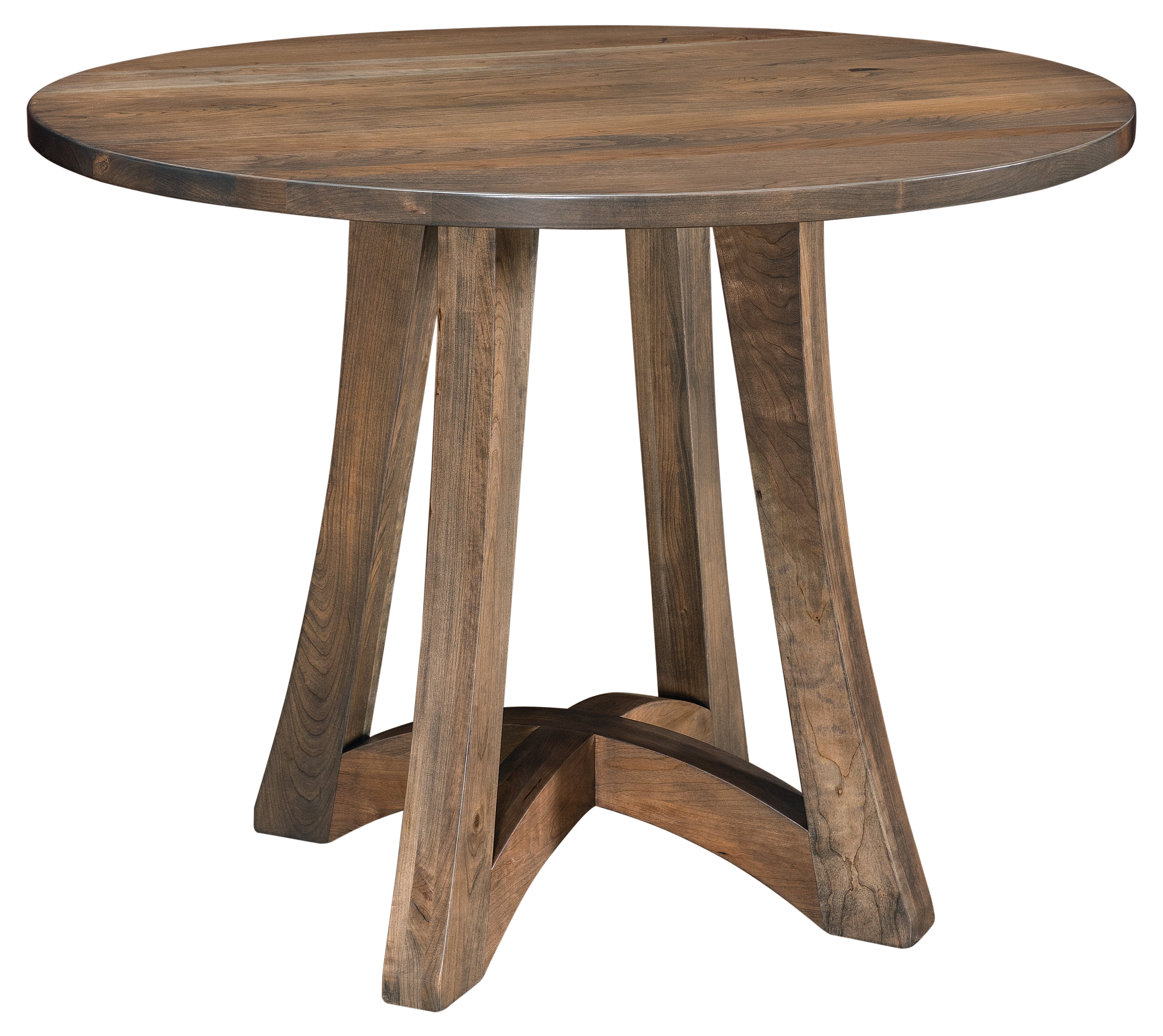 Amish Tifton Round Pub Table