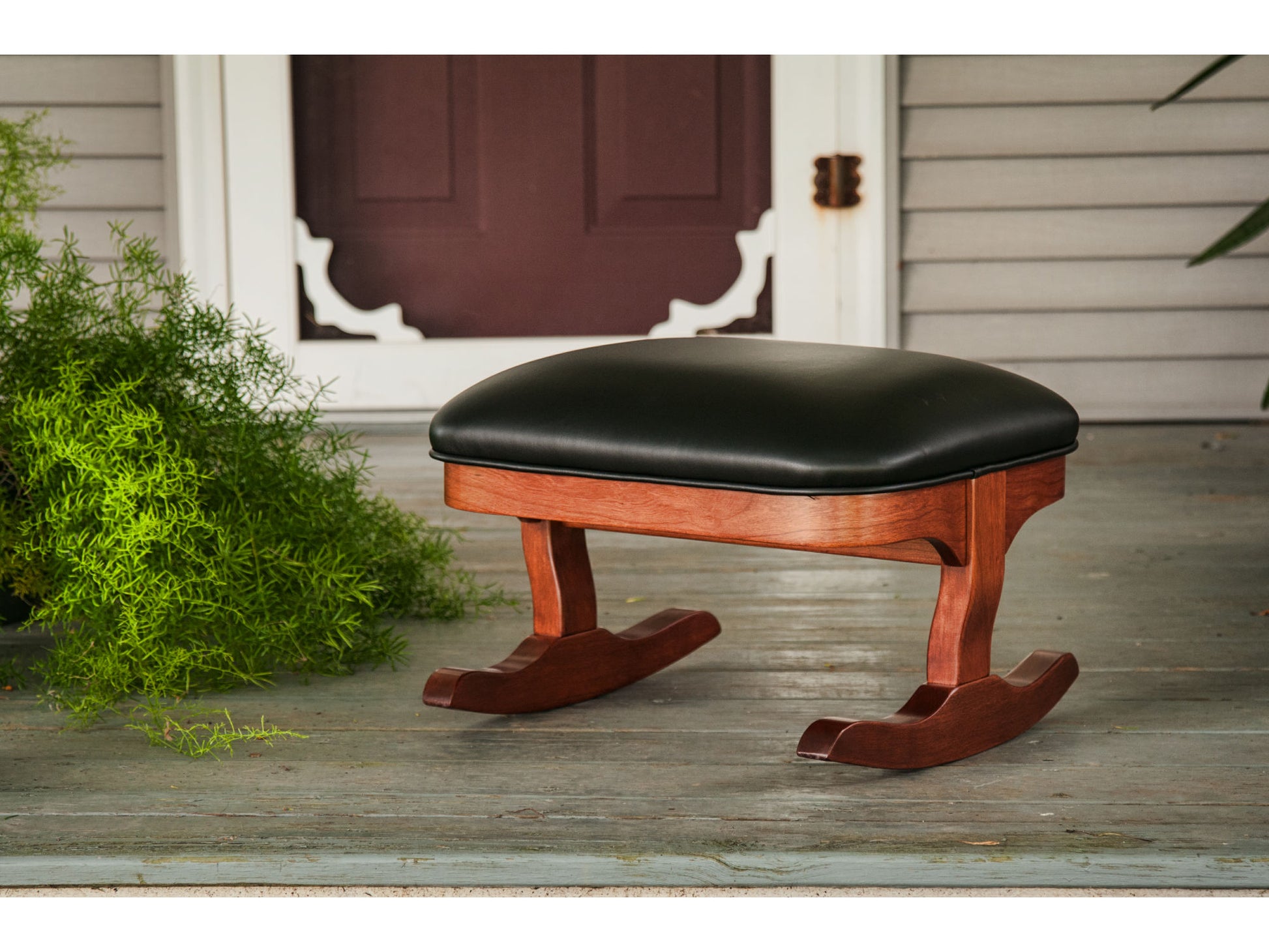 Amish Tommy Rocking Footstool