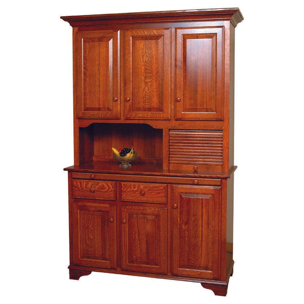 Amish Traditional 82" Three Door Hutch