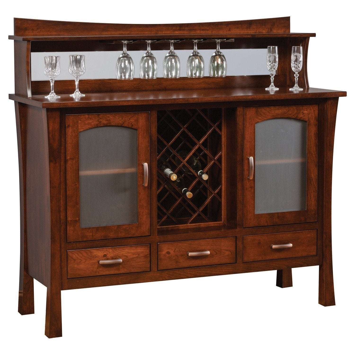 Woodbury Buffet with Wine Rack