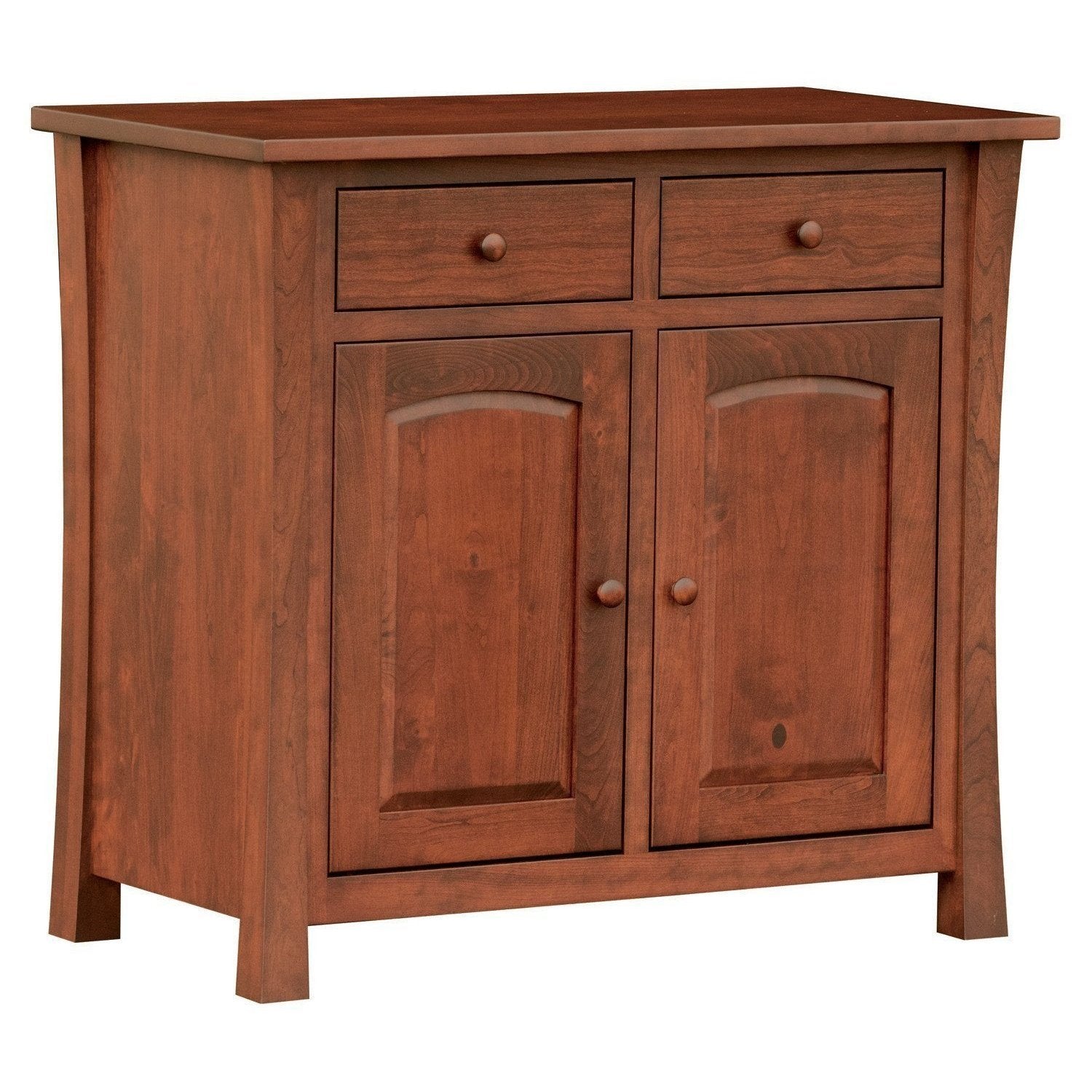 Amish Woodbury Low Base Two Door Buffet