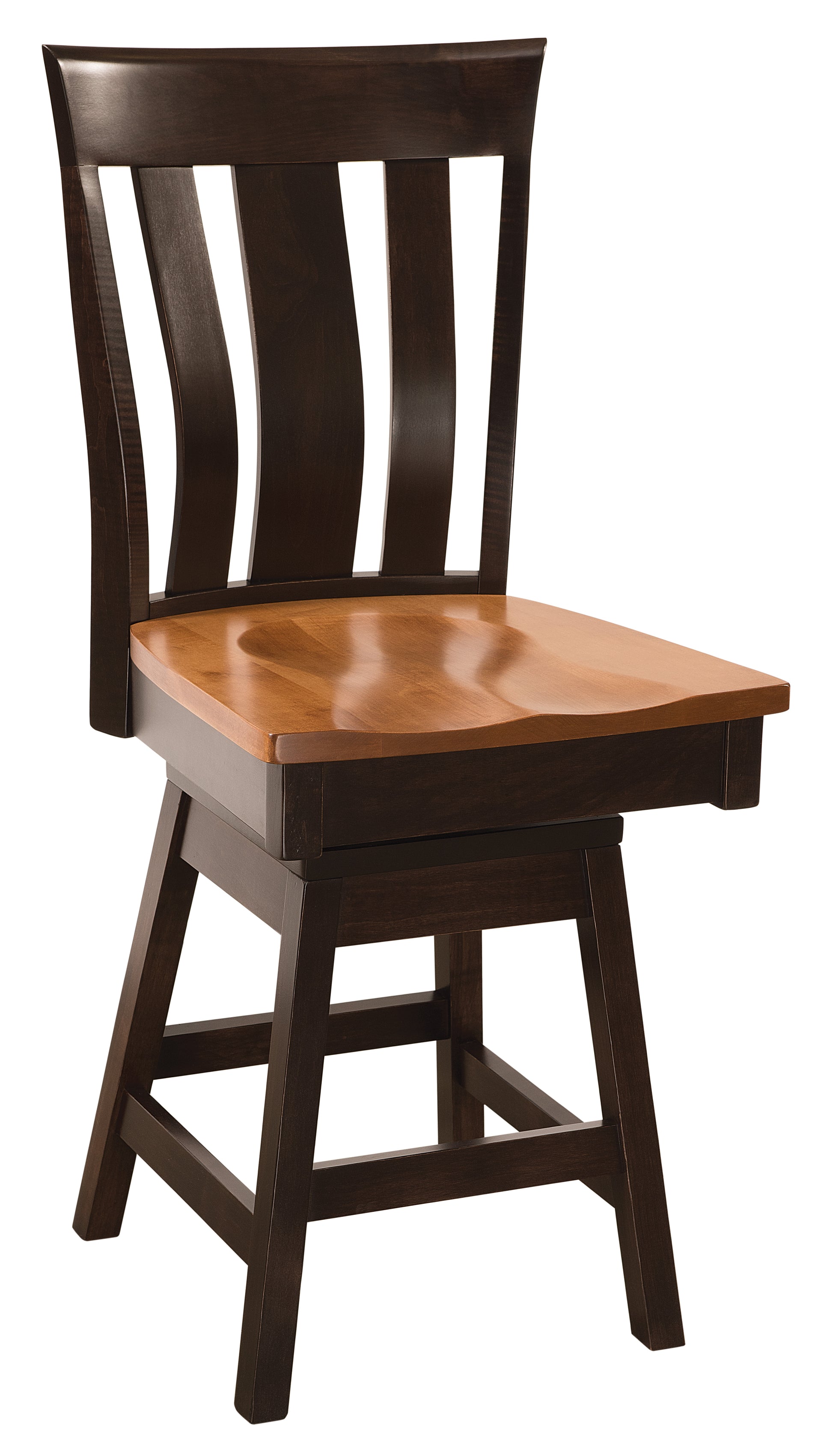 Amish Yorktown Swivel Barstool