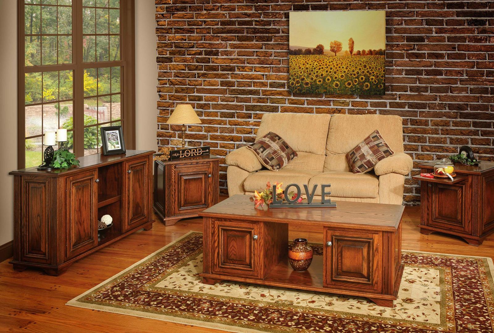 Amish Lincoln Series End Table