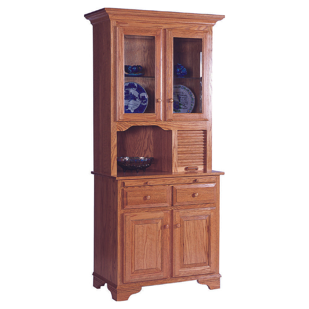Amish Traditional 82" Two Door Hutch