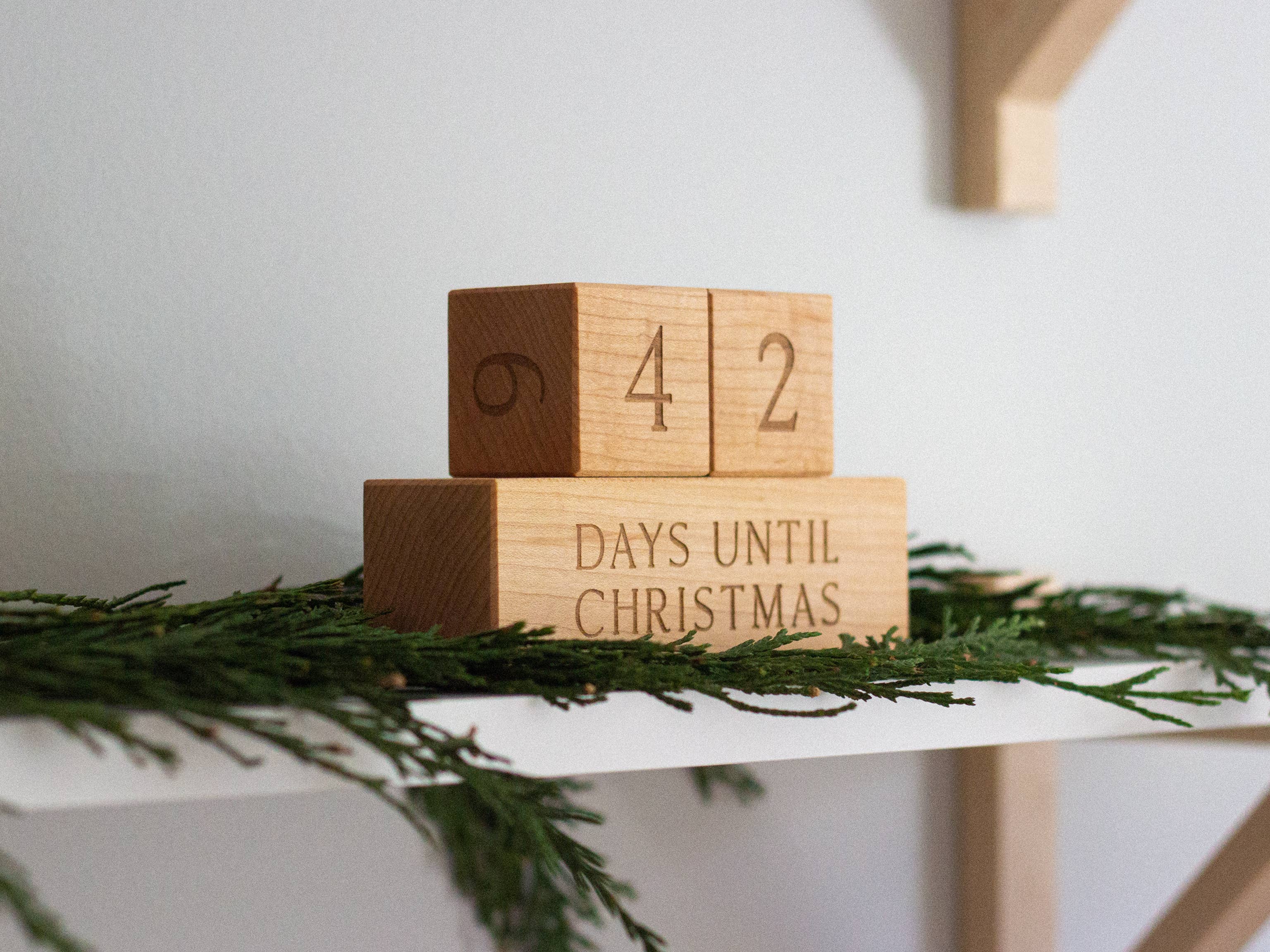 Christmas Countdown Blocks