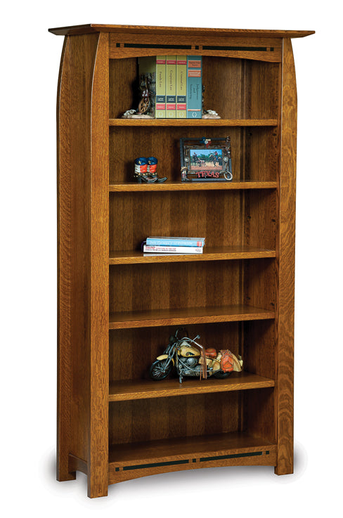 Amish Boulder Creek Five Shelves Bookcase