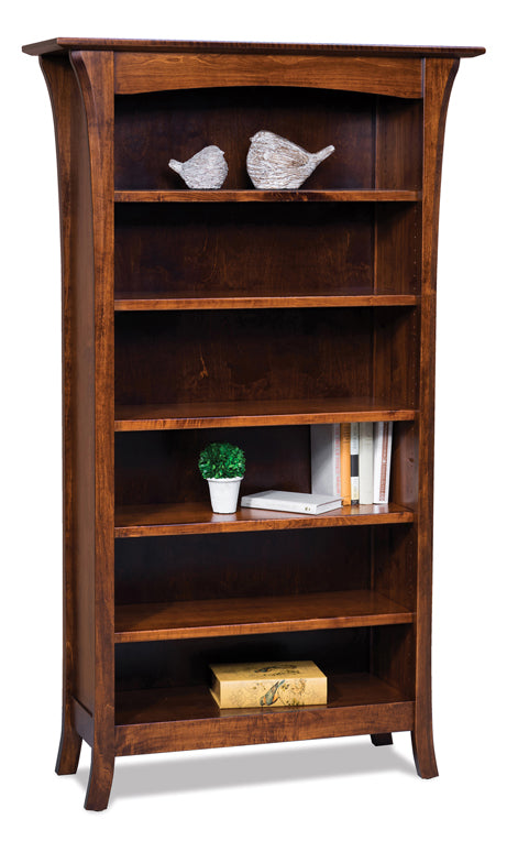 Amish Ensenada Five Shelves Bookcase