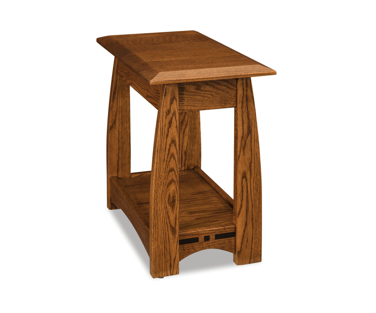 Amish Boulder Creek Open Chair Side End Table