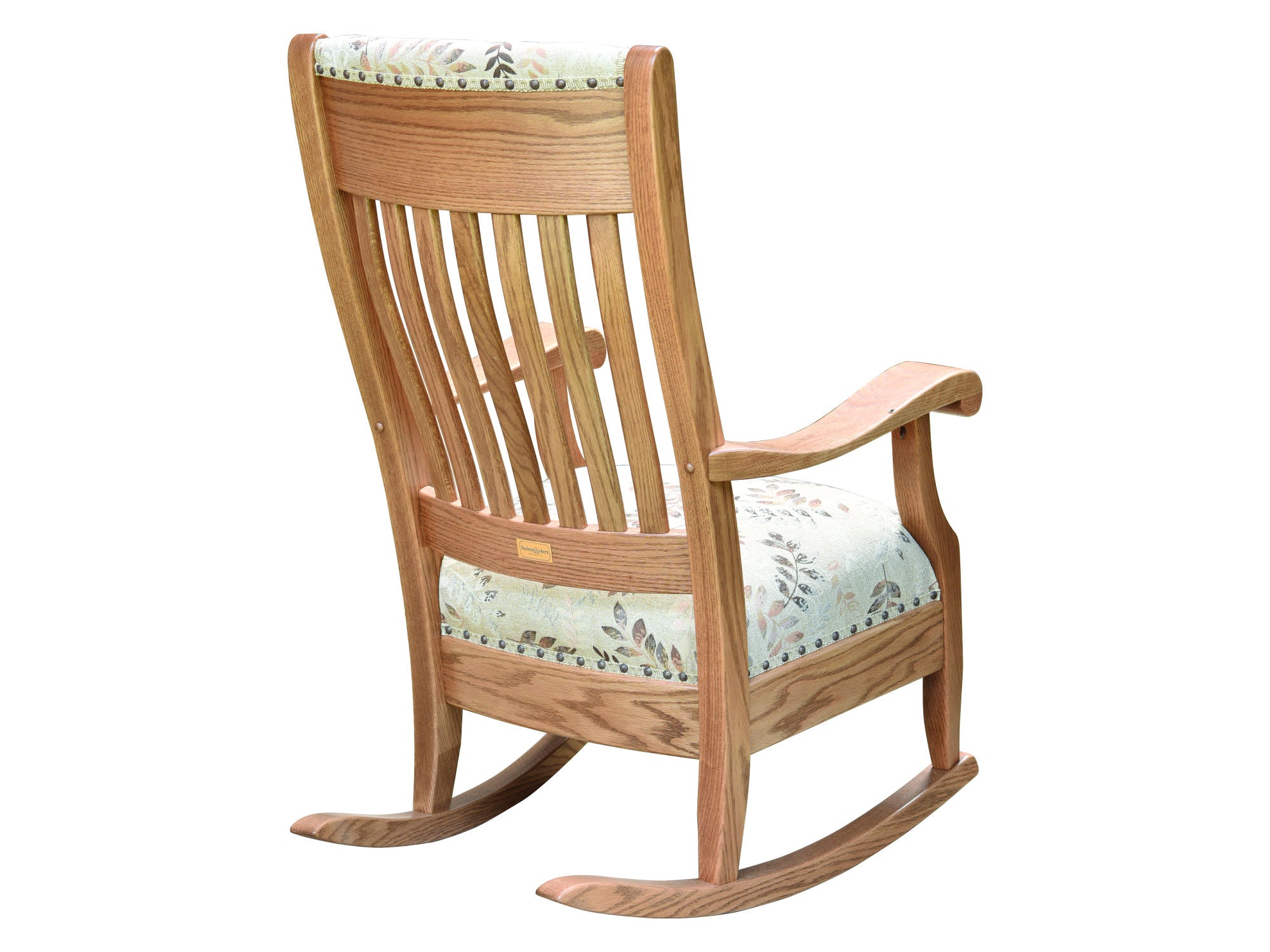 Amish oak rocking online chair