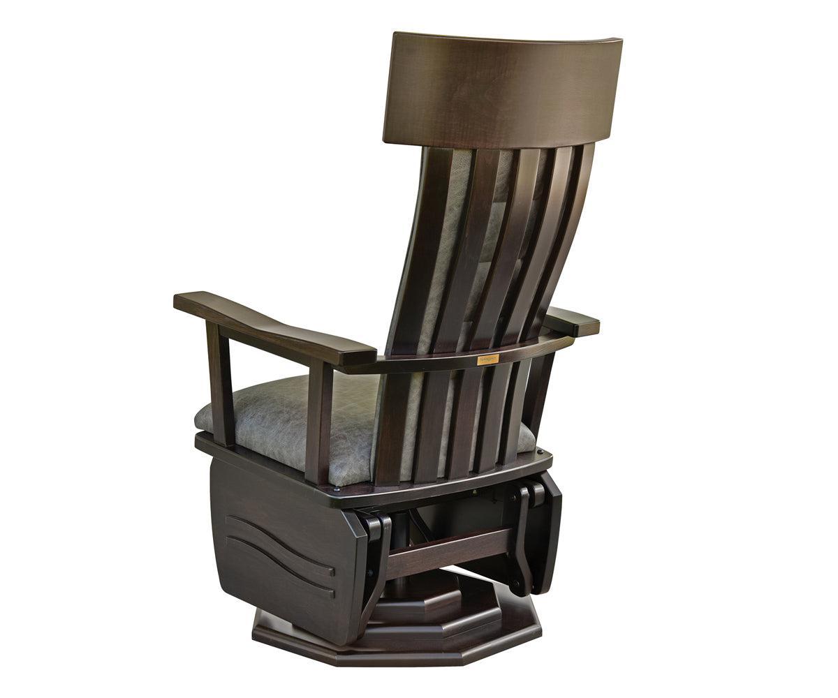 Amish London Swivel Glider