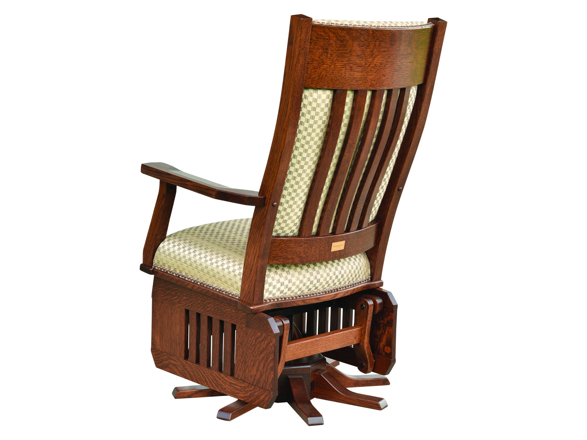 Amish glider best sale rocking chair