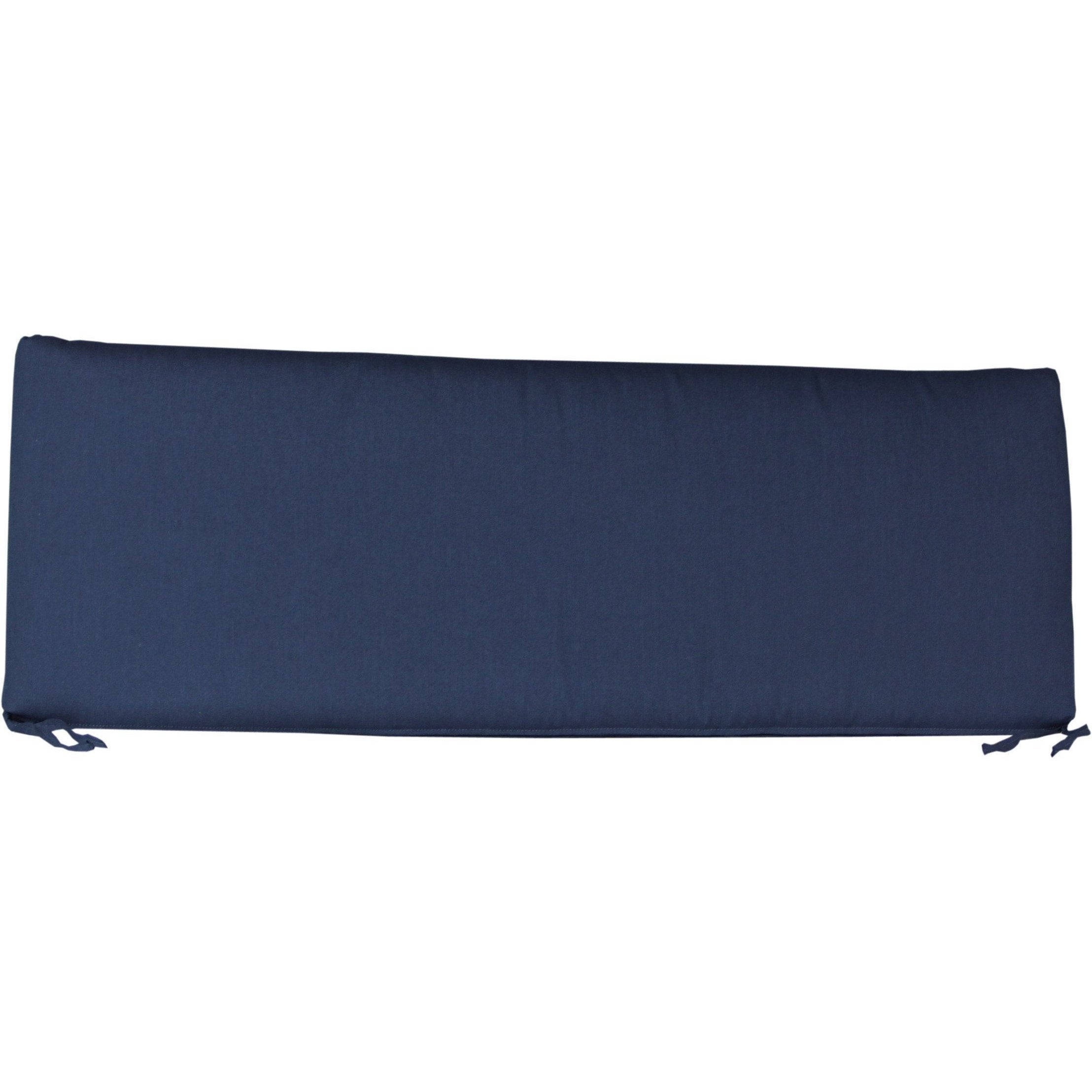 Outdoor 4' Seat Cushion Spectrum Indigo