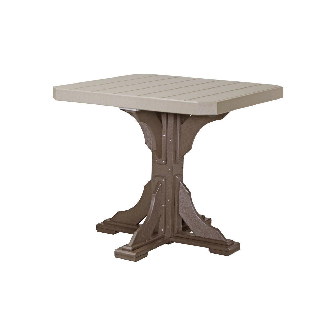 Luxcraft PolyTuf 41" Square Dining Table
