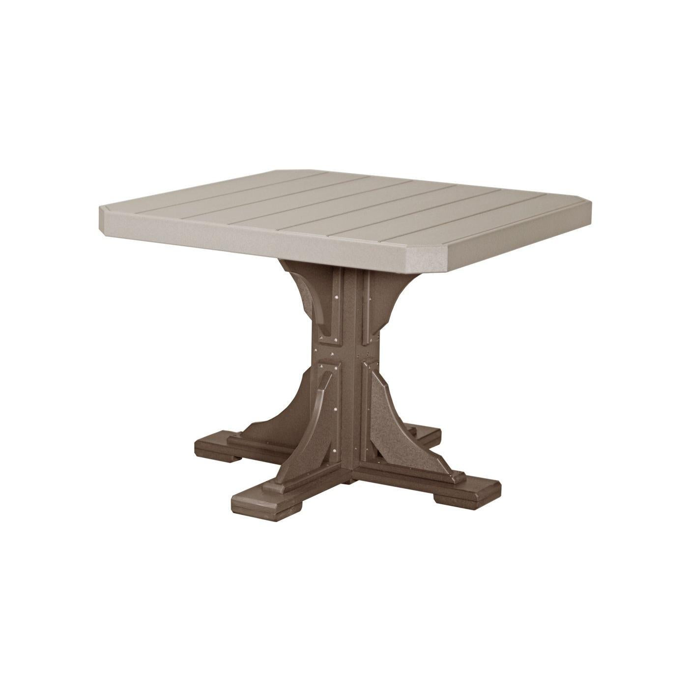 Luxcraft PolyTuf 41" Square Dining Table