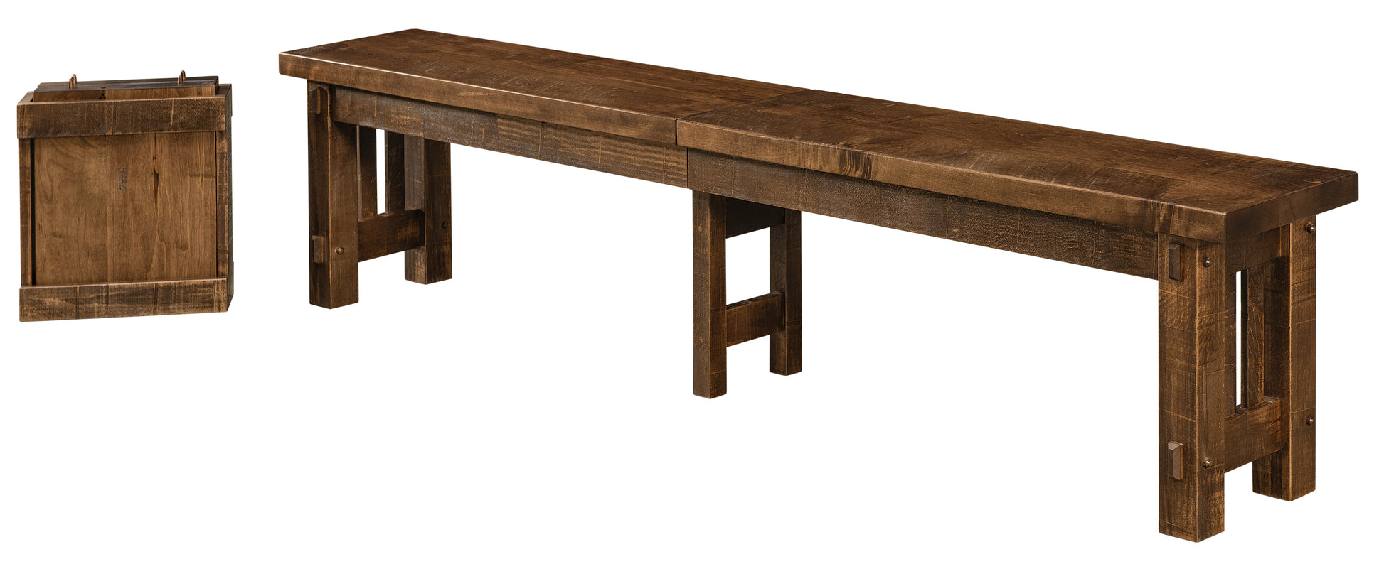 El Paso Trestle Bench