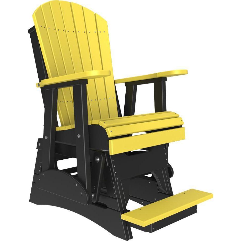 2 Adirondack Balcony Glider Chair