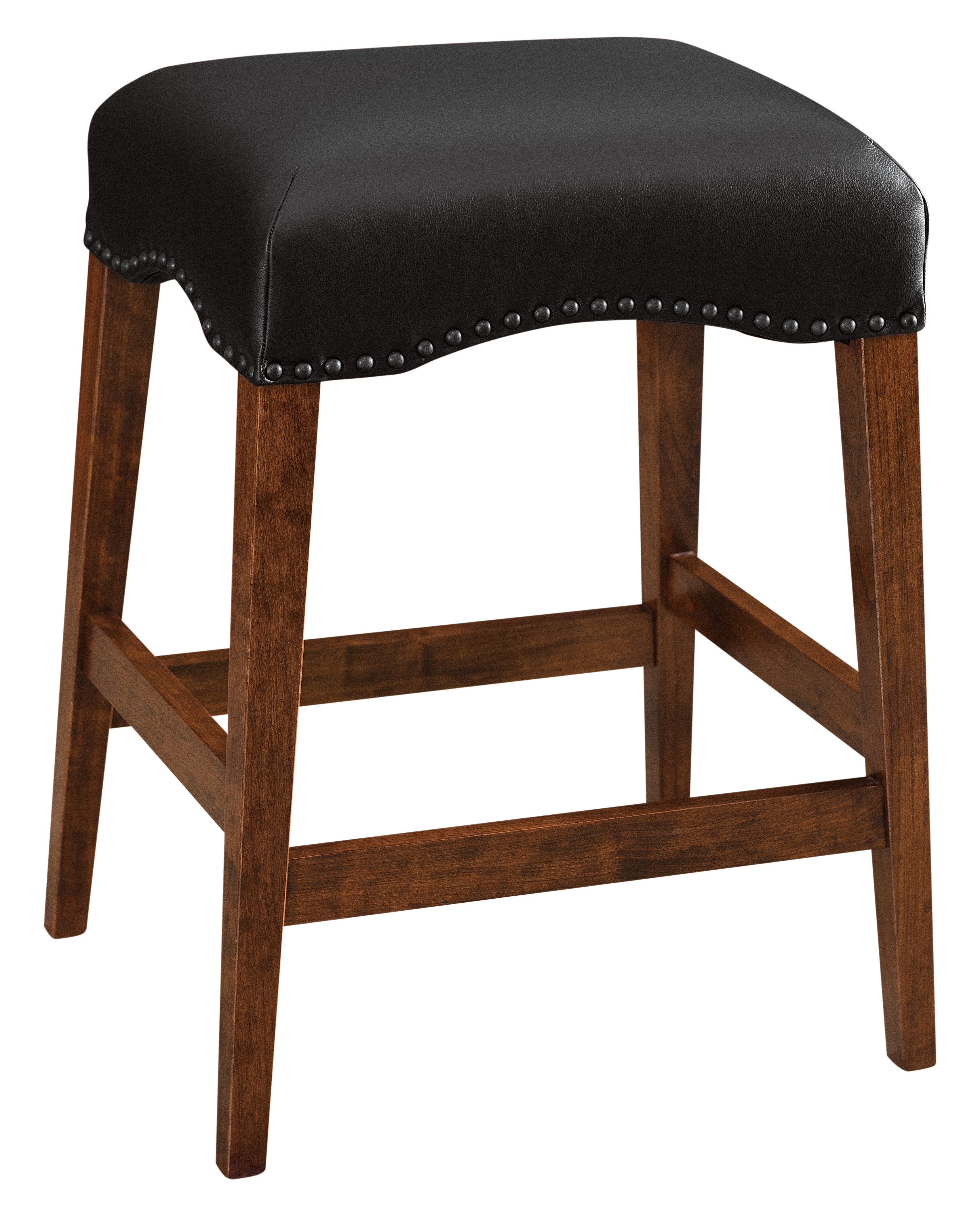 Amish Allerton Stationary Bar Chair