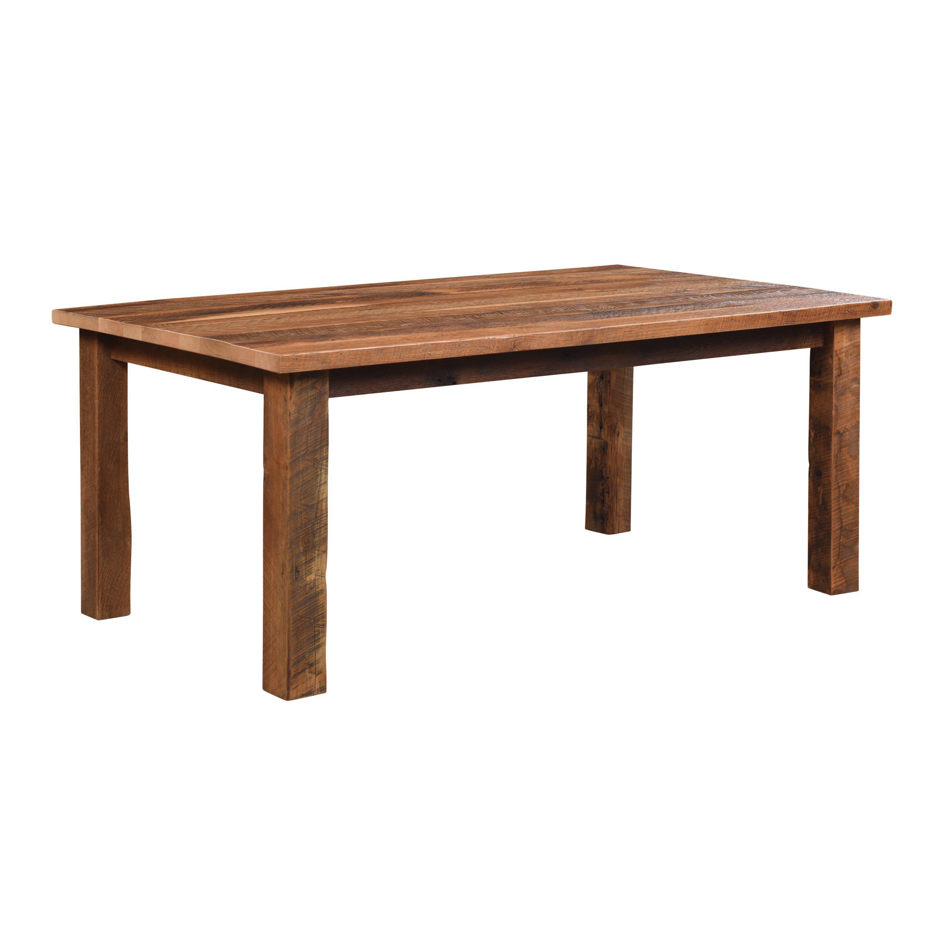 Amish Almanzo Solid Top Table-The Amish House