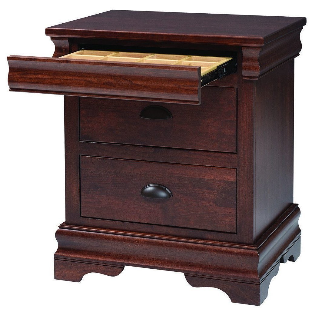 Luxembourg Nightstand-Bedroom-The Amish House