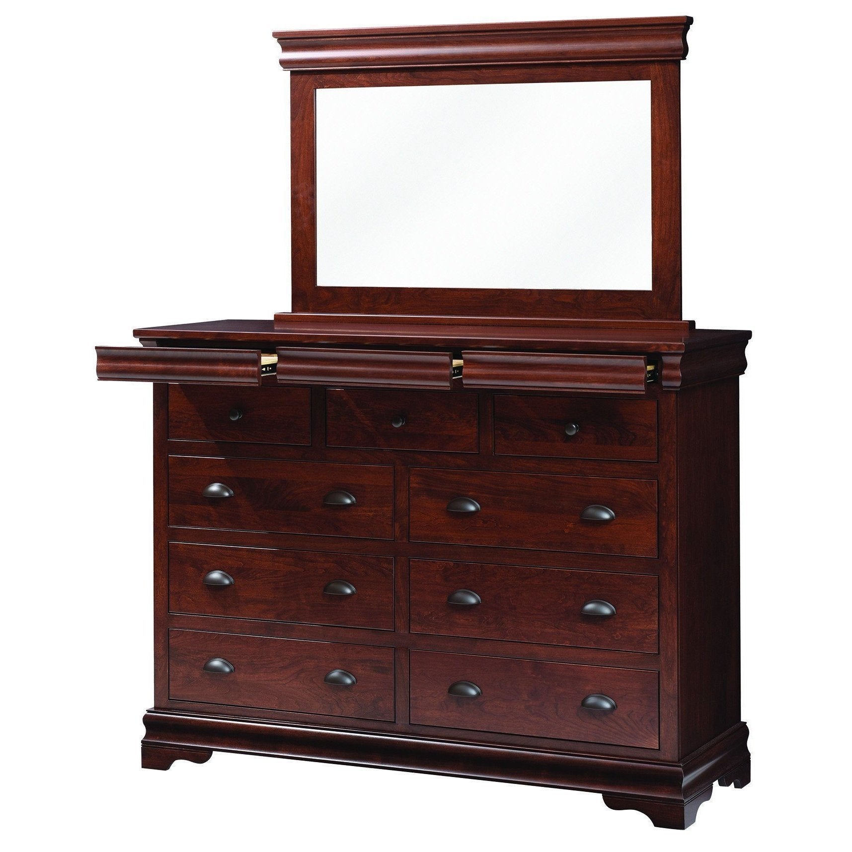 Luxembourg Tall Dresser-Bedroom-The Amish House