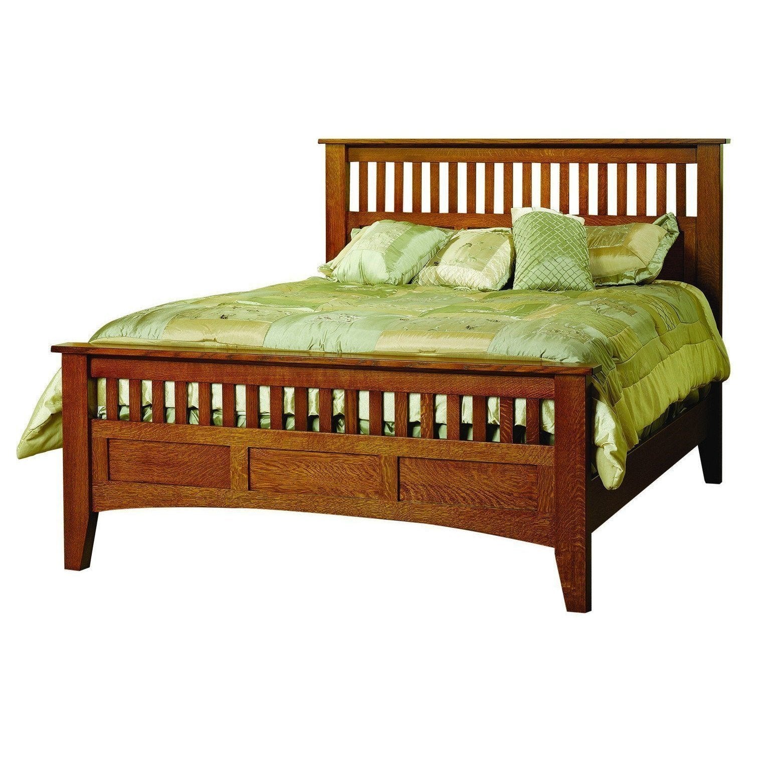 Mission Antique Bed-Bedroom-The Amish House
