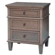 Rockport Three Drawer Nightstand-Bedroom