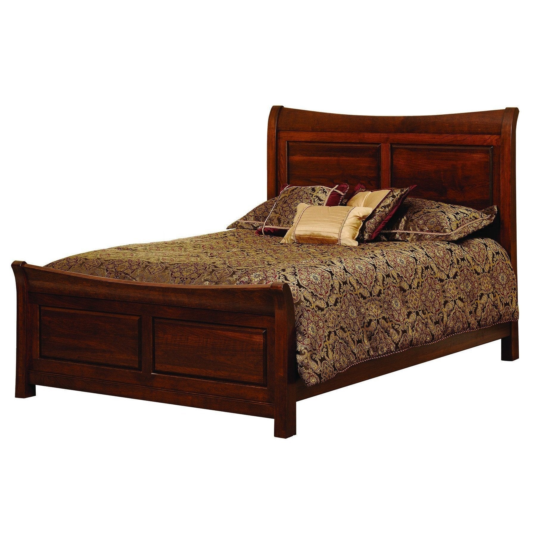 Wilkshire Bevel Panel Bed-Bedroom-The Amish House