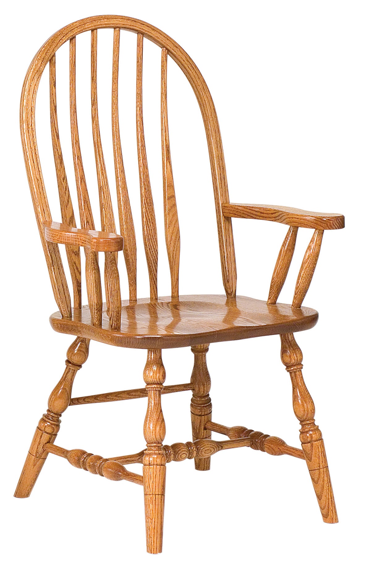 Amish Bent Feather Bow Dining Chair
