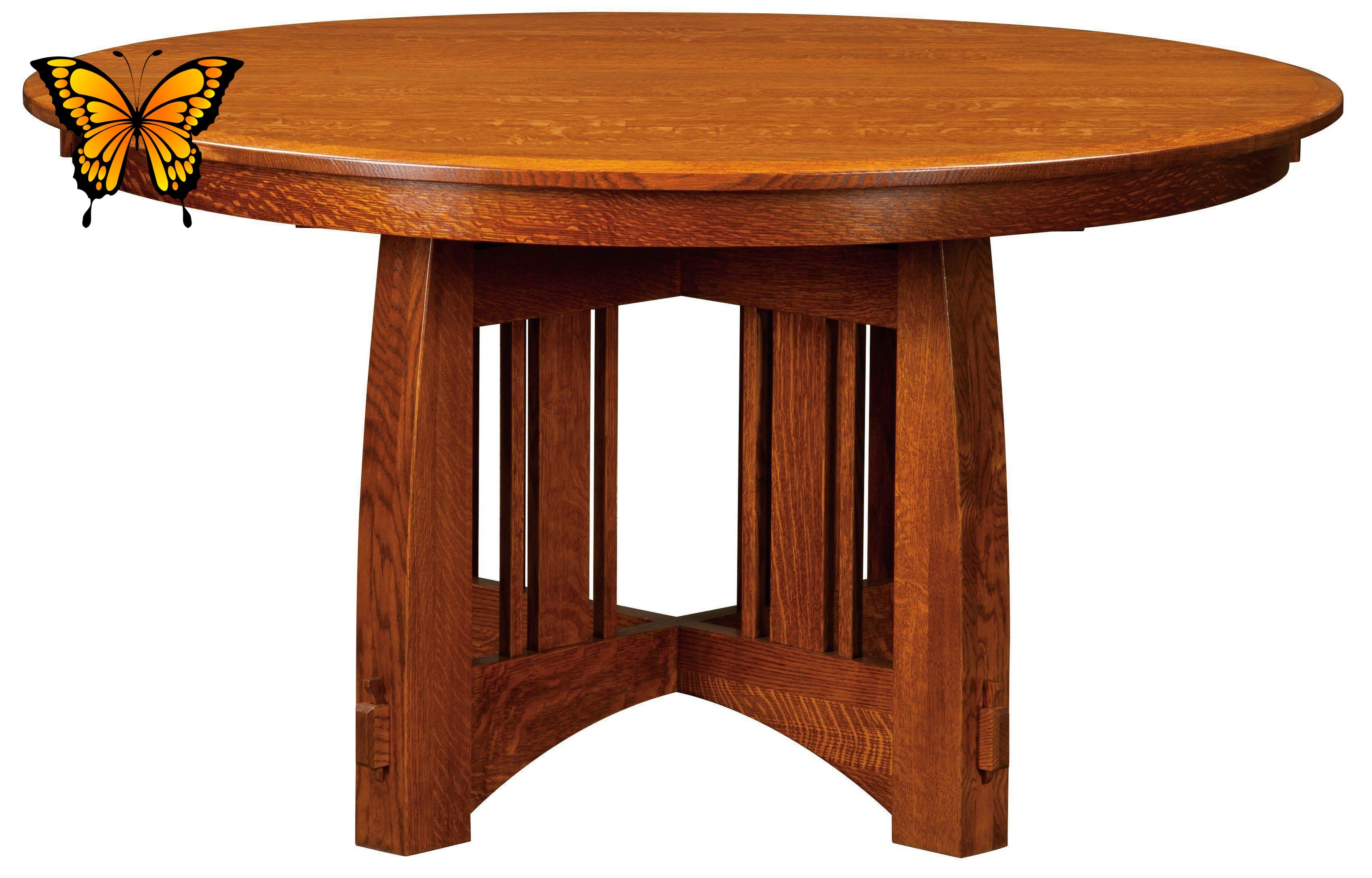 Brookville-Single Pedestal-Table-The Amish House