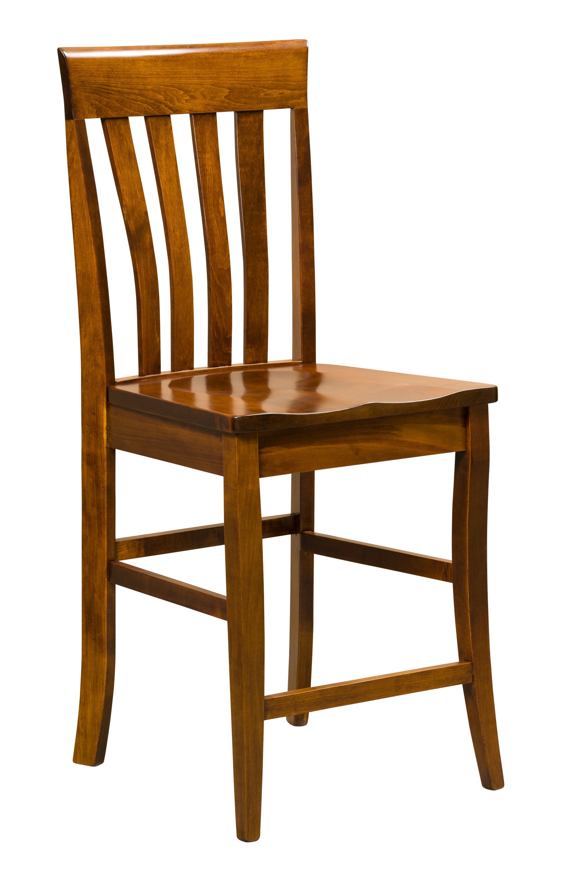 Amish Canterbury Stationary Bar Stool