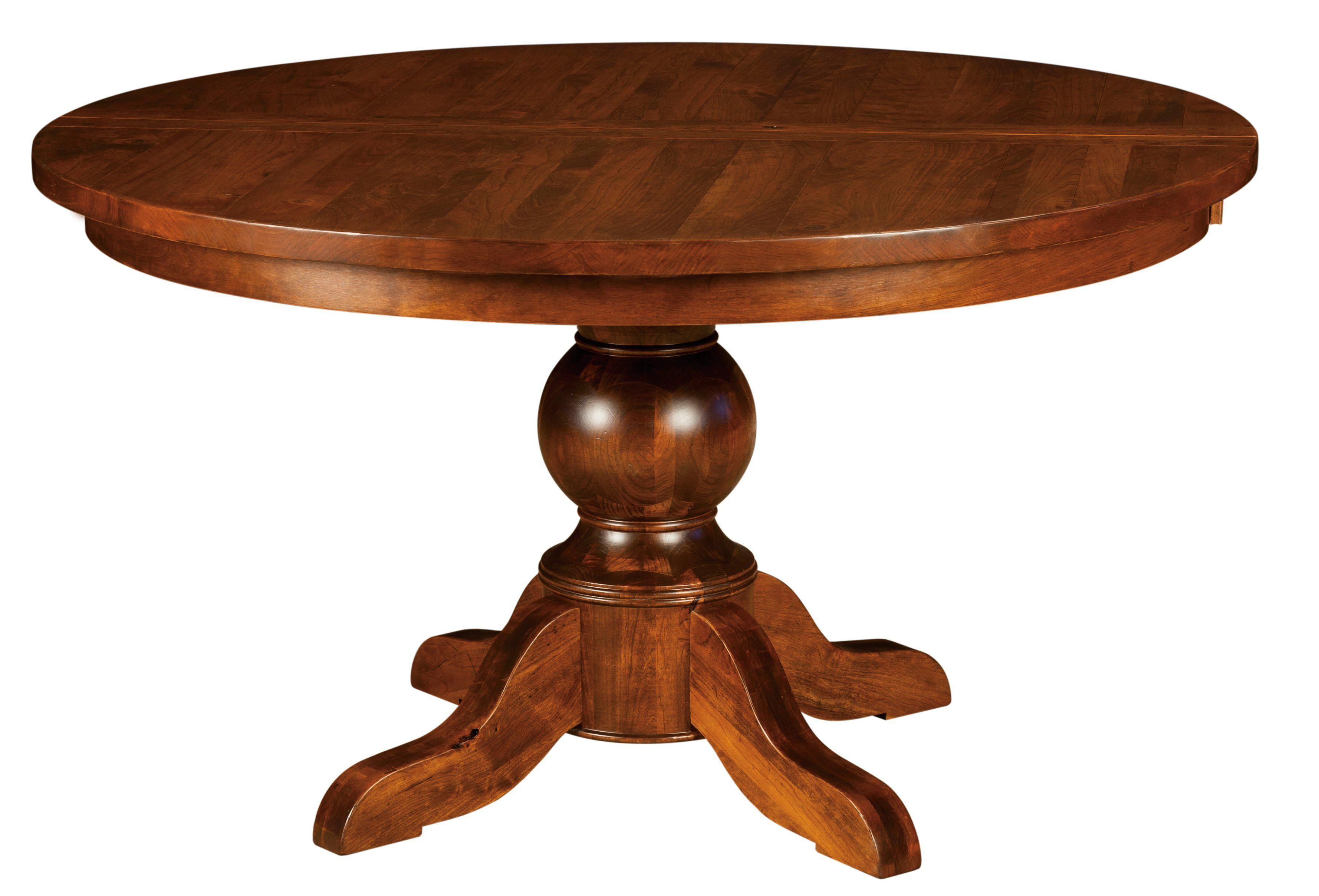Carson-Single-Pedestal- Table-The Amish House