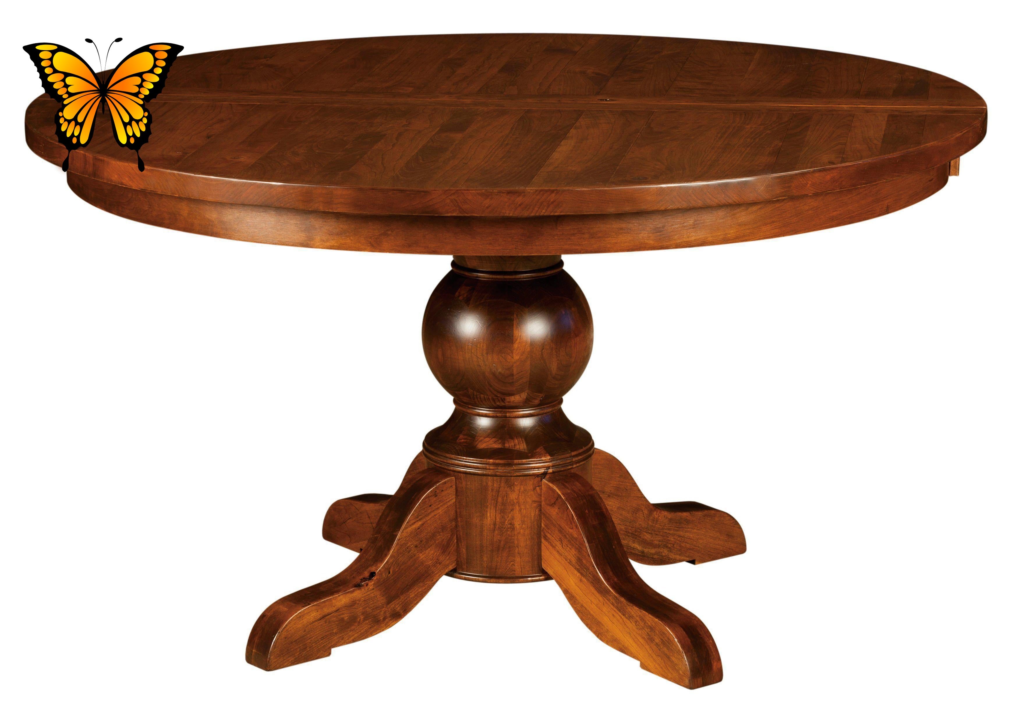 Carson-Single-Pedestal- Table-The Amish House