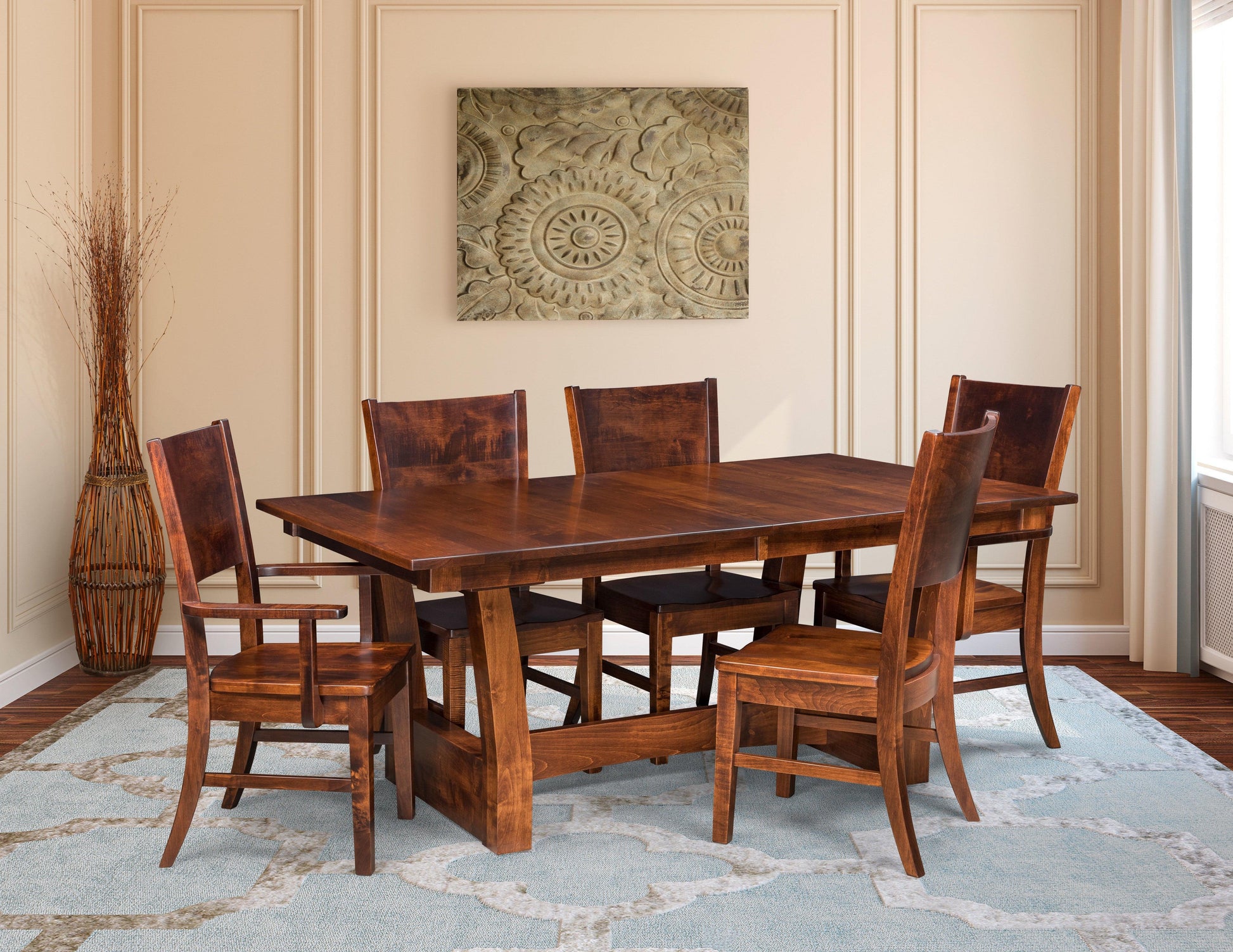 Amish Ceresco Dining Chair - Quick Ship
