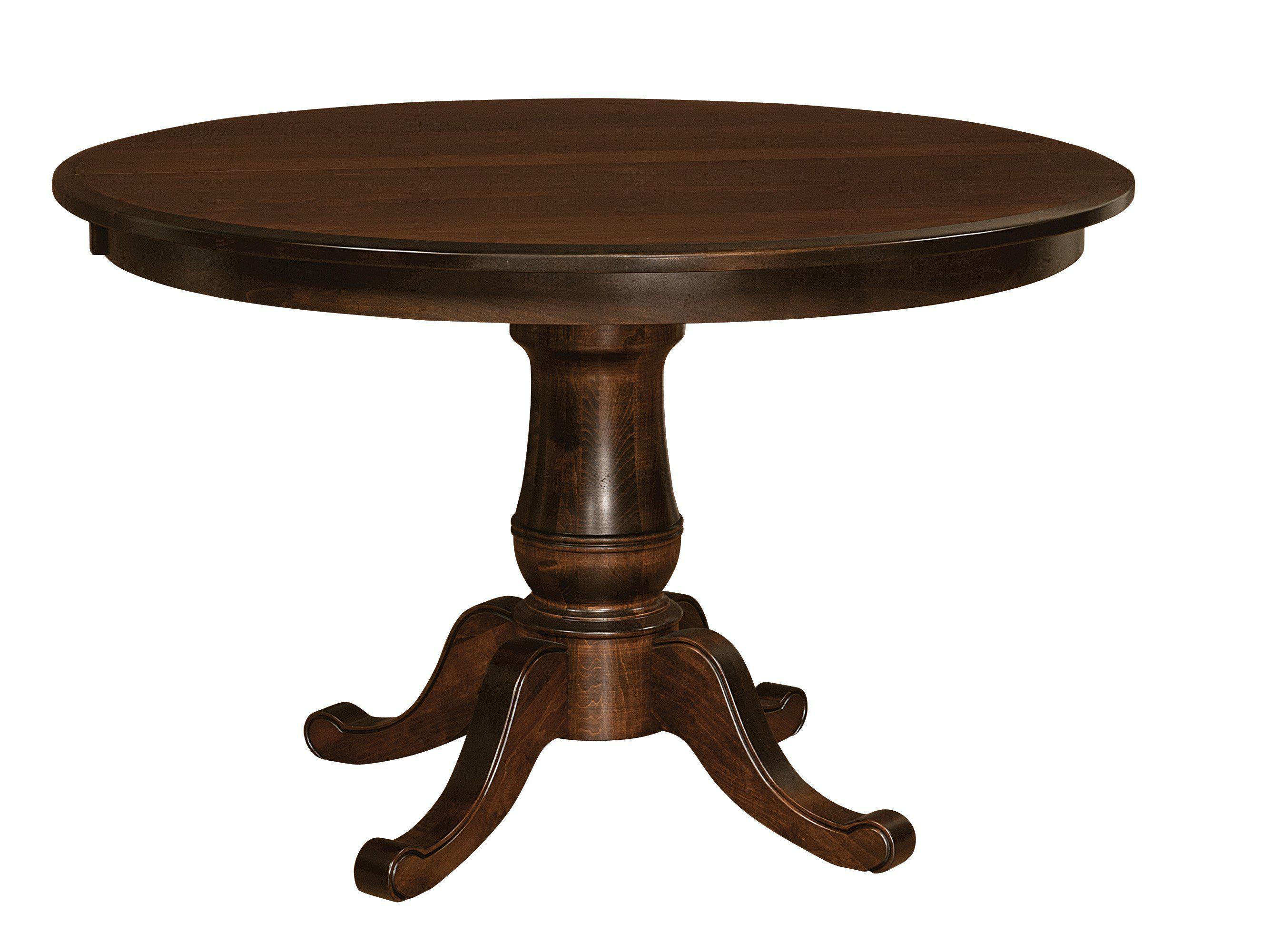 Chancellor-Single-Pedestal- Table-The Amish House
