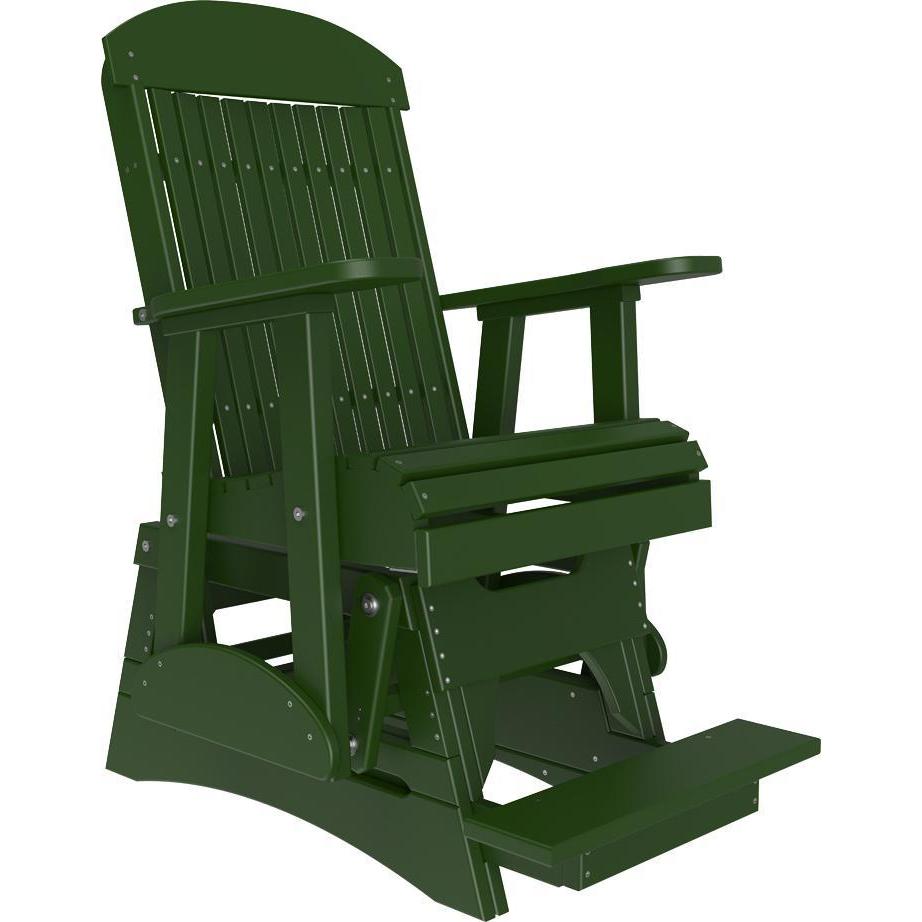 2' Classic Balcony Glider Green-The Amish House
