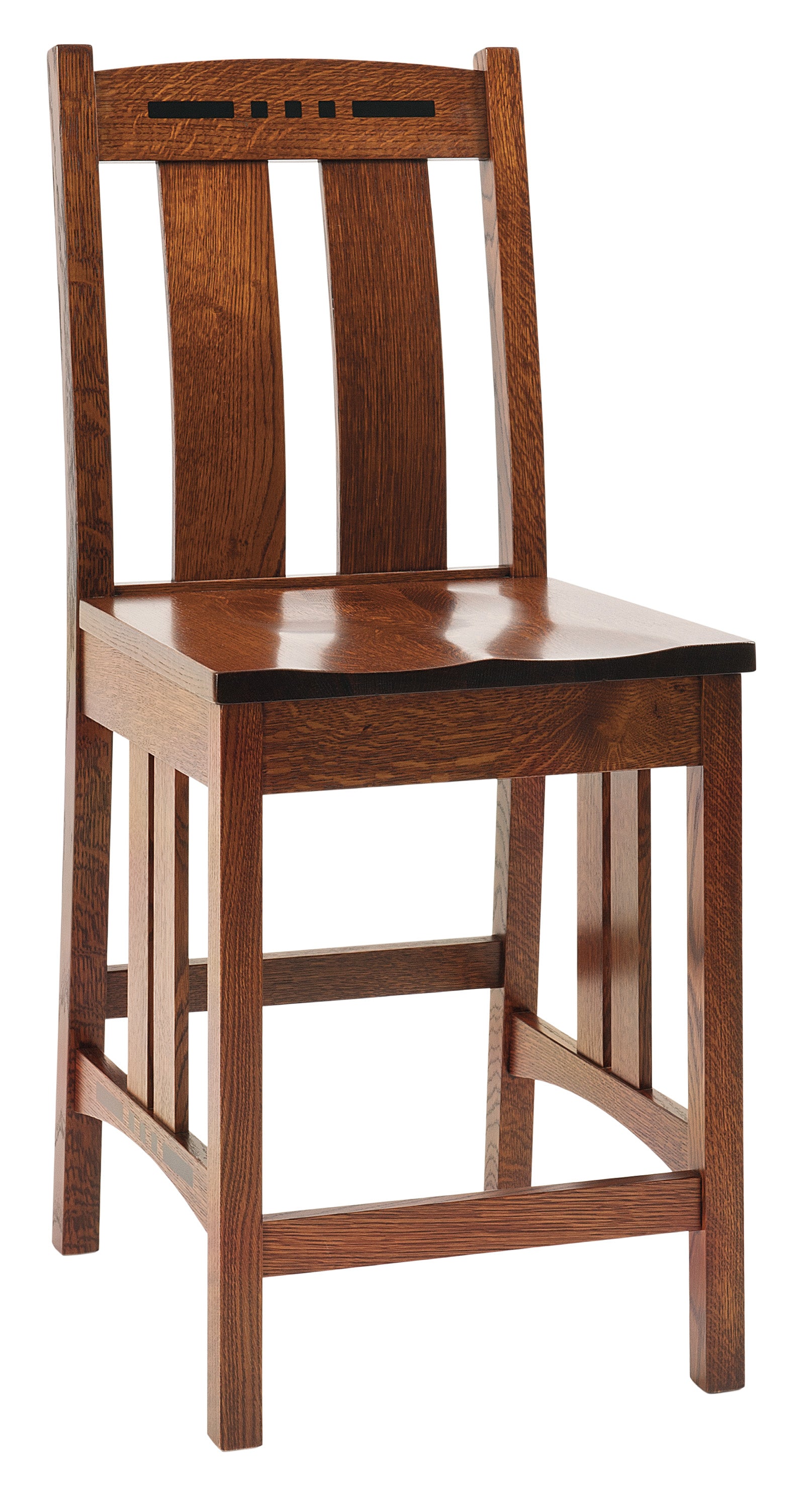 Amish Colebrook Stationary Bar Chair