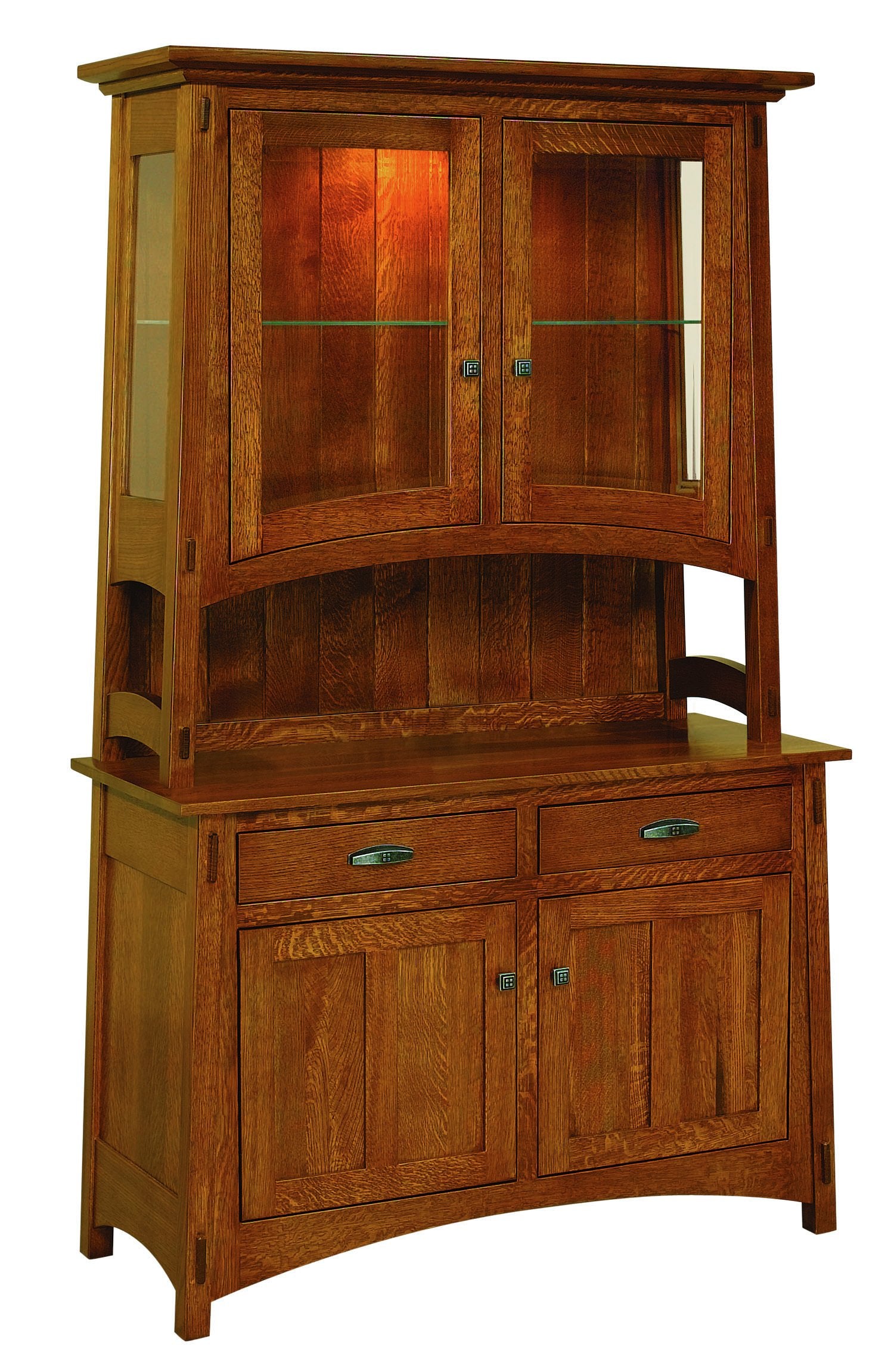 Collbran Two Door Hutch-The Amish House