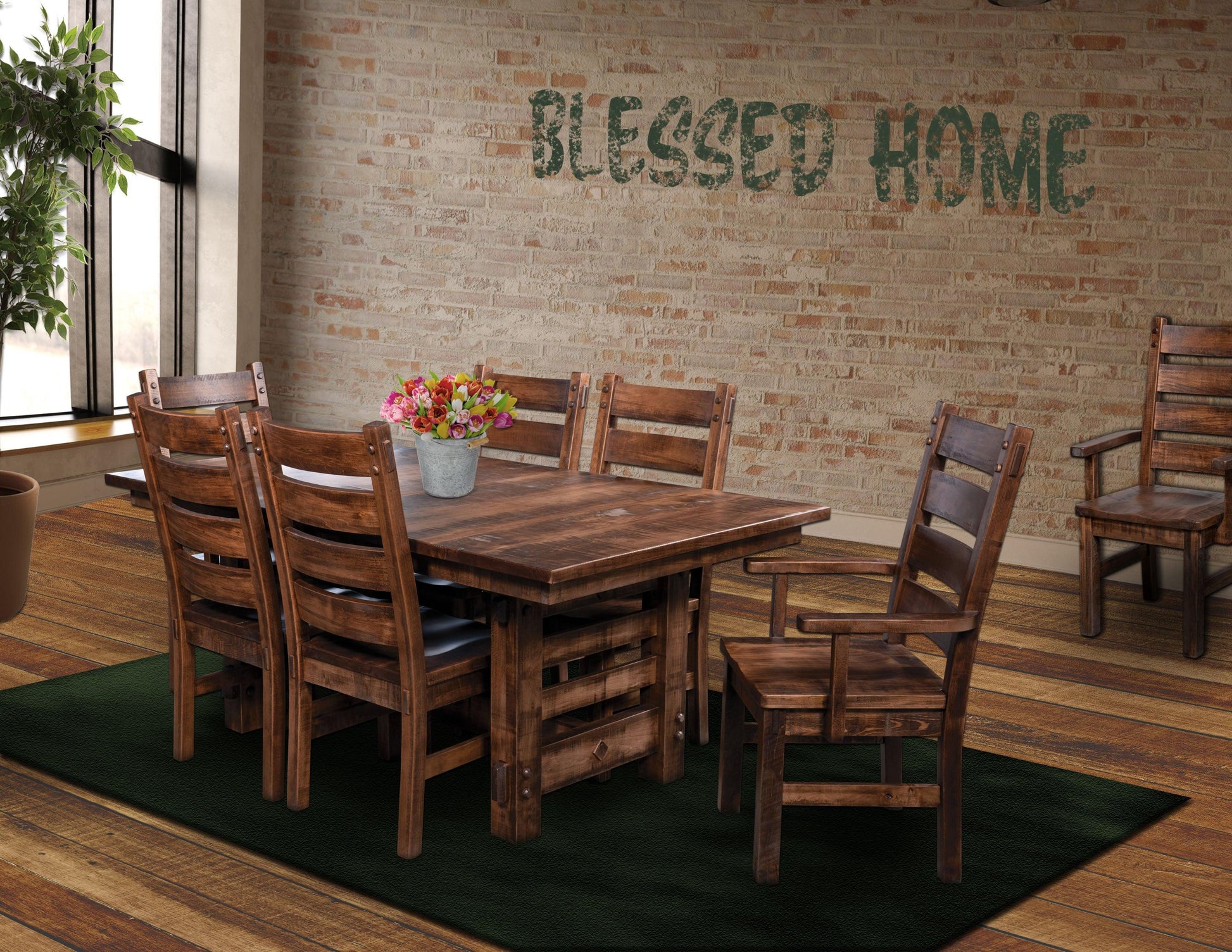 Amish Columbus Dining Chair - Quick Ship
