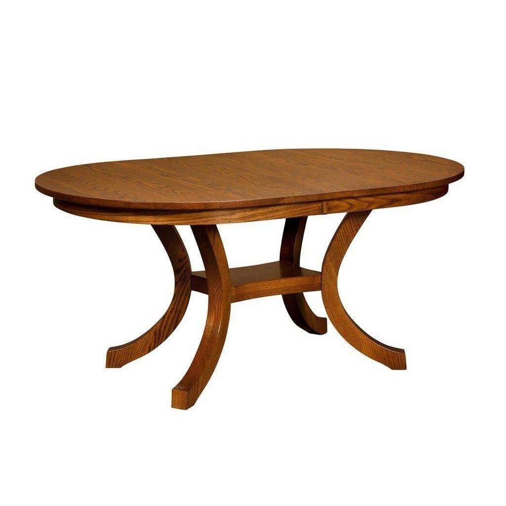 Amish Carlisle Shaker Single Pedestal