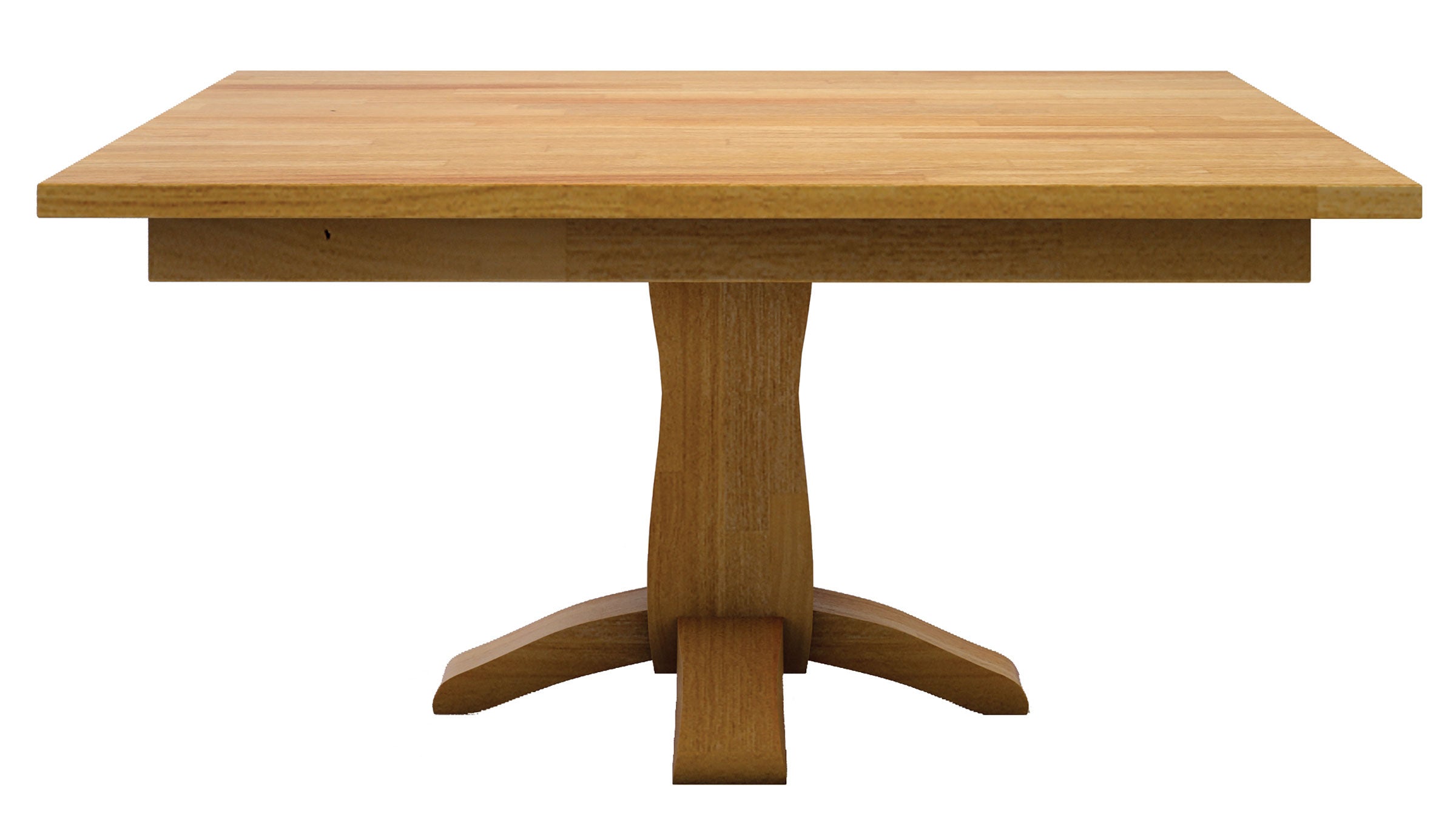 bevel shaker single pedestal table
