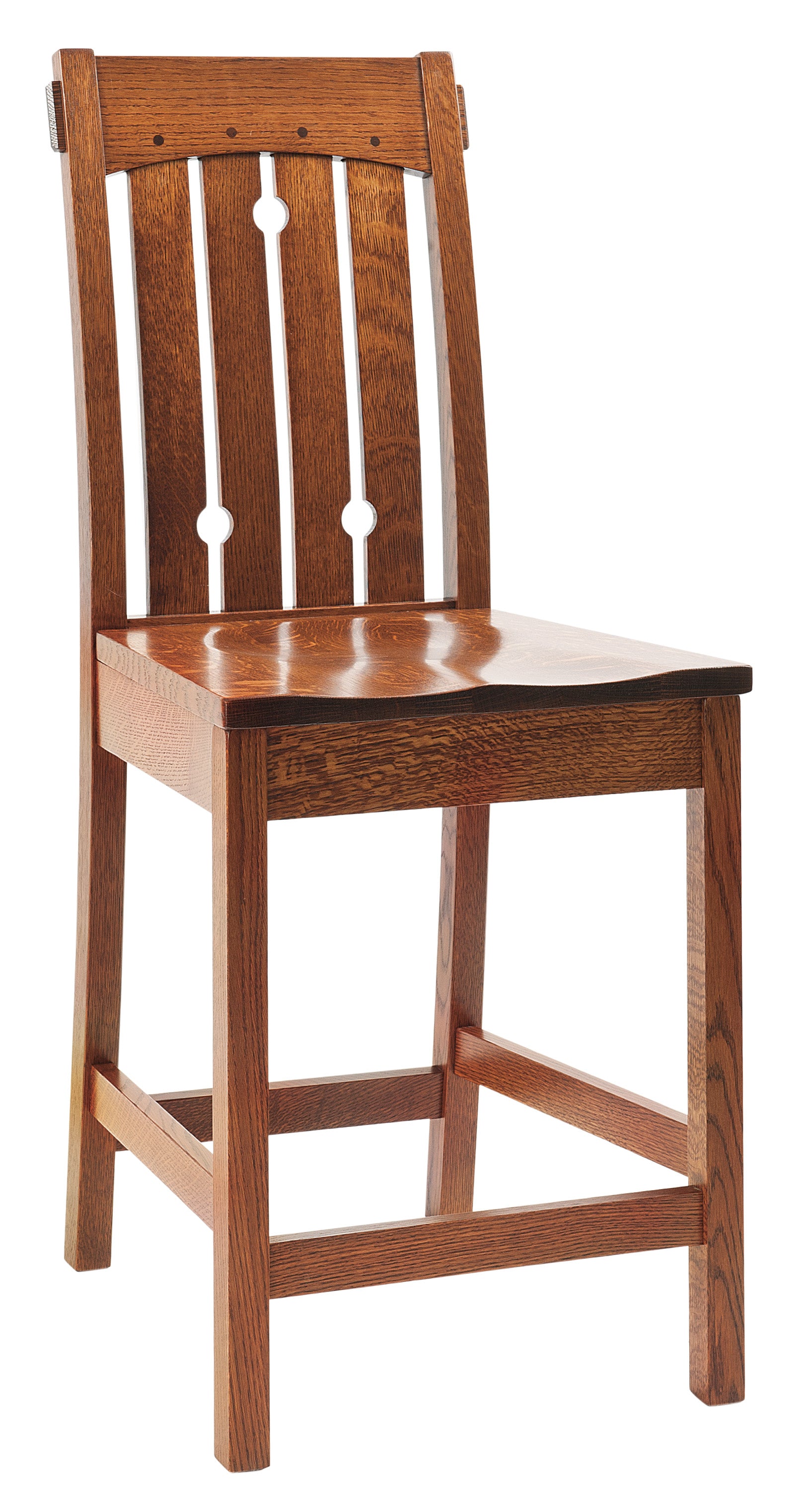 Amish Douglas Stationary Bar Chair