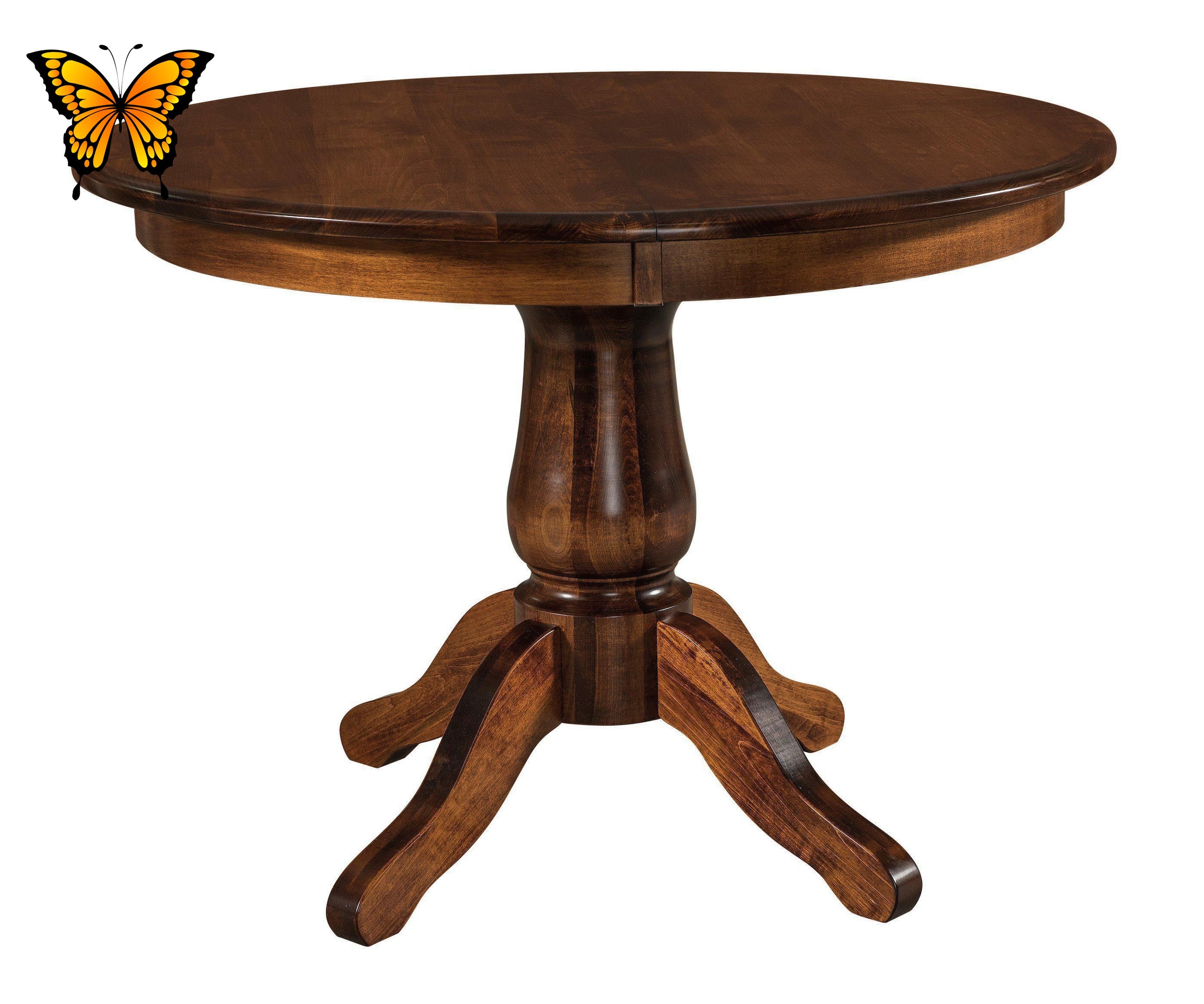 Easton-Single-Pedestal- Table-The Amish House