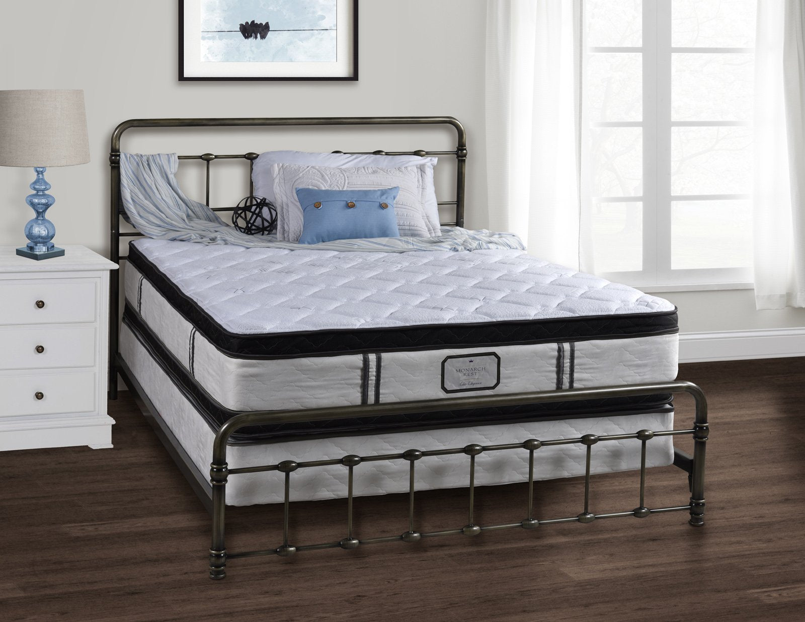 Elite Elegance Pillowtop Two-Sided Mattress-The Amish House