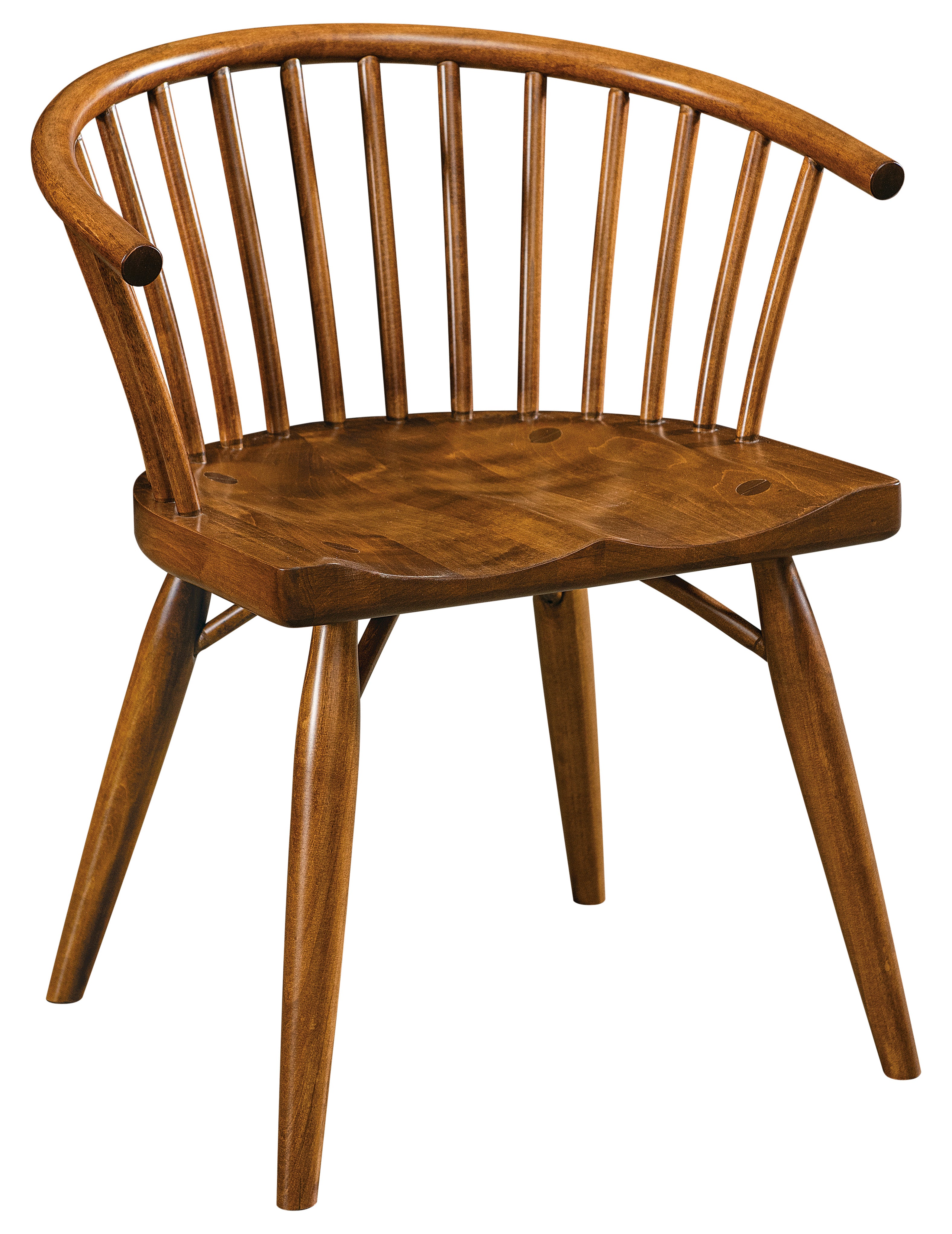 Amish Espin Dining Arm Chair