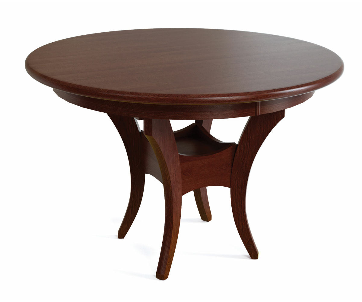 fenton round single pedestal table